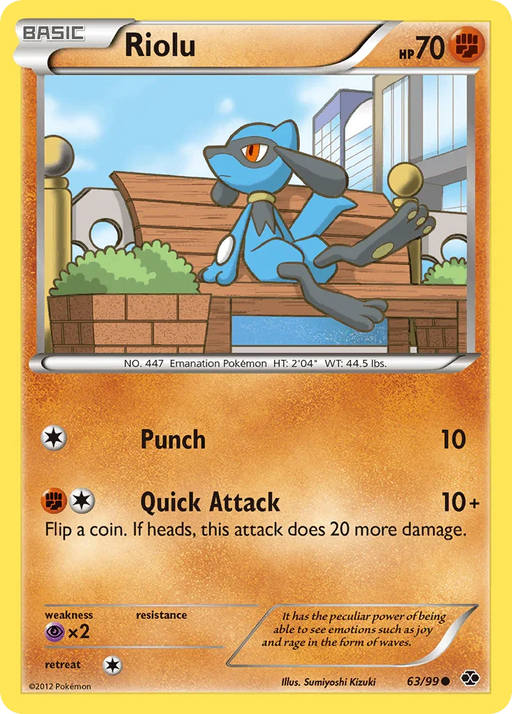 Riolu (63/99) [Black & White: Next Destinies] - for just $0.20! 