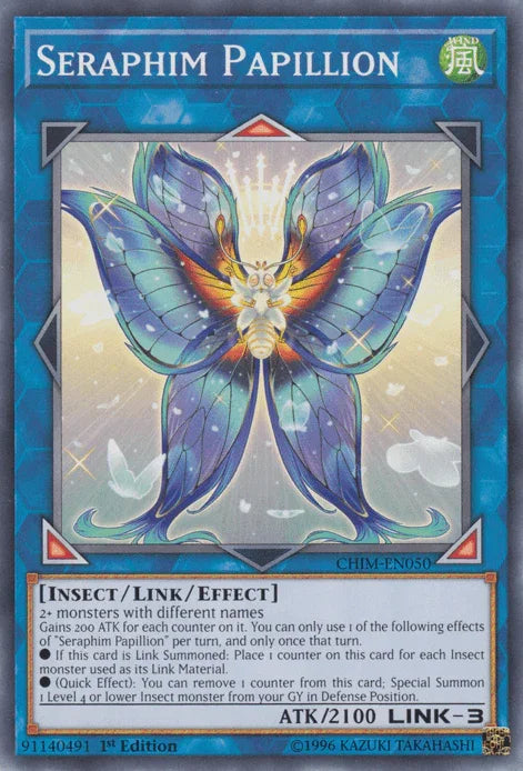 Seraphim Papillion [CHIM-EN050] Common - for just $0.15! 