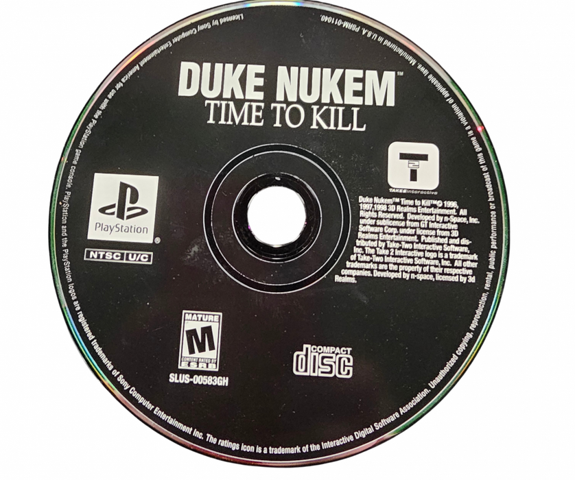 Duke Nukem: Time to Kill [Greatest Hits] – PlayStation 1 (PS1) - for just $0! 