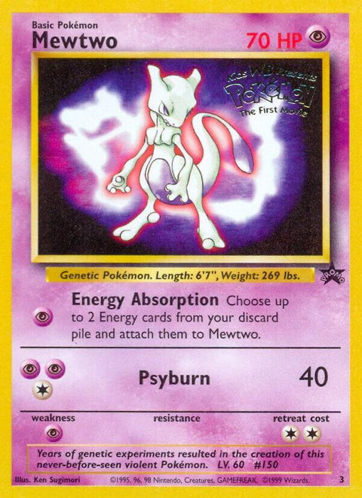 Mewtwo (3) [Wizards of the Coast: Black Star Promos] - for just $16.95! 