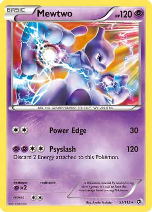 Mewtwo 053/113 - Legendary Treasures Reverse Holofoil - for just $5.32! 
