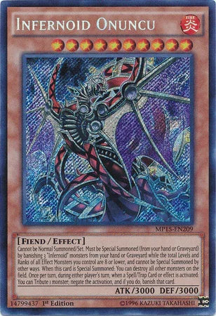 Infernoid Onuncu [MP15-EN209] Secret Rare - for just $0.25! 