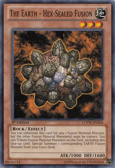 The Earth - Hex-Sealed Fusion [LCYW-EN264] Common - for just $0.15! 