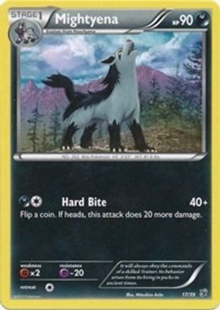 Mightyena 017/39 - Kalos Starter Set - for just $0.36! 