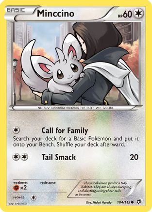 Minccino 104/113 - Legendary Treasures - for just $0.23! 