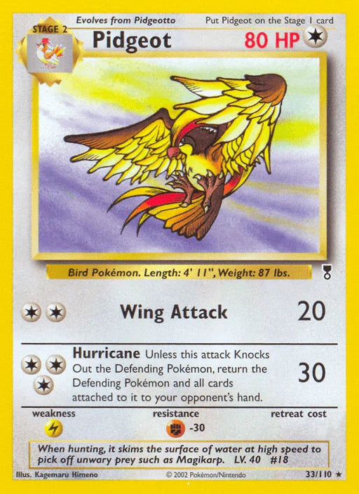 Pidgeot (33/110) [Legendary Collection] - for just $4.15! 
