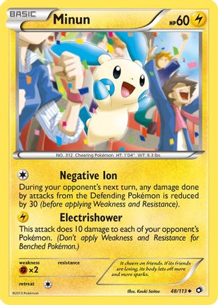 Minun 048/113 - Legendary Treasures - for just $0.48! 