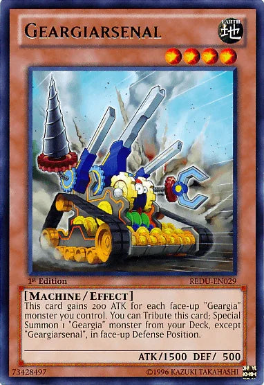 Geargiarsenal [REDU-EN029] Rare - for just $0.15! 