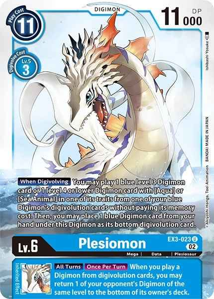 Plesiomon [EX3-023] [Revision Pack Cards] - Just $0.09! Shop now at Retro Gaming of Denver