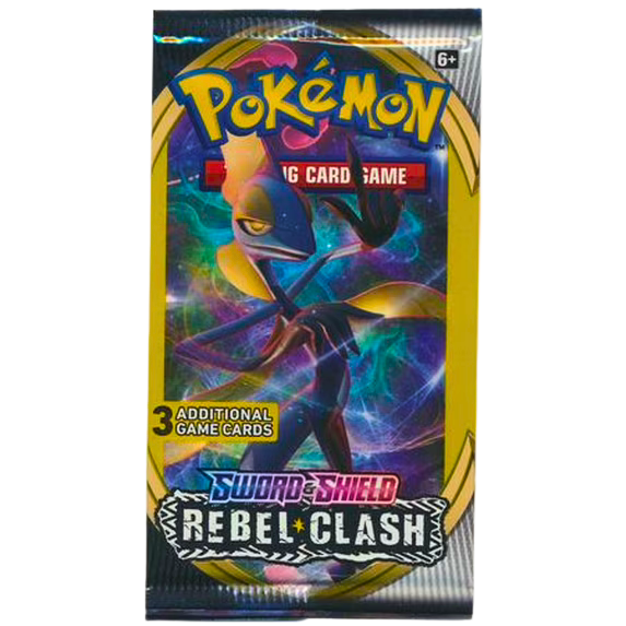 Sun & Moon: Rebel Clash - 3-Cards Booster Pack - for just $10! 