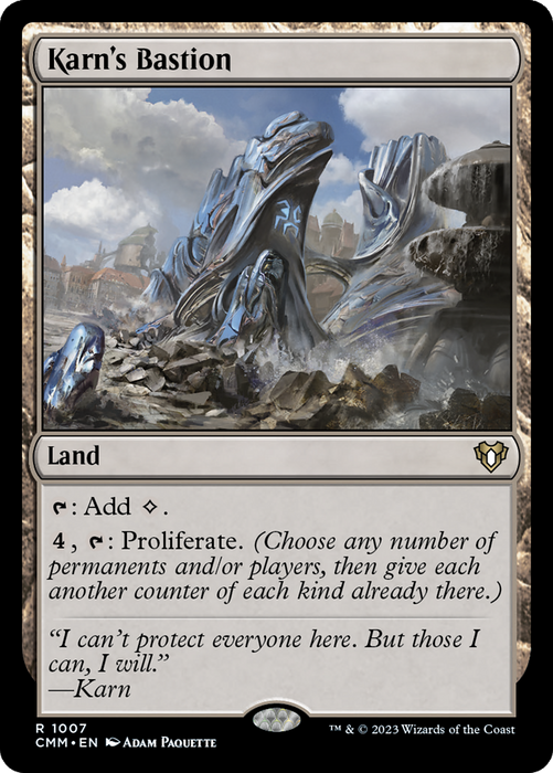 Karn's Bastion (CMM-1007) - Commander Masters - for just $0.91! 