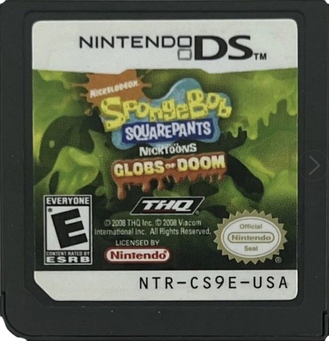 SpongeBob SquarePants: Featuring Nicktoons Globs of Doom – Nintendo DS (DS) - for just $0! 