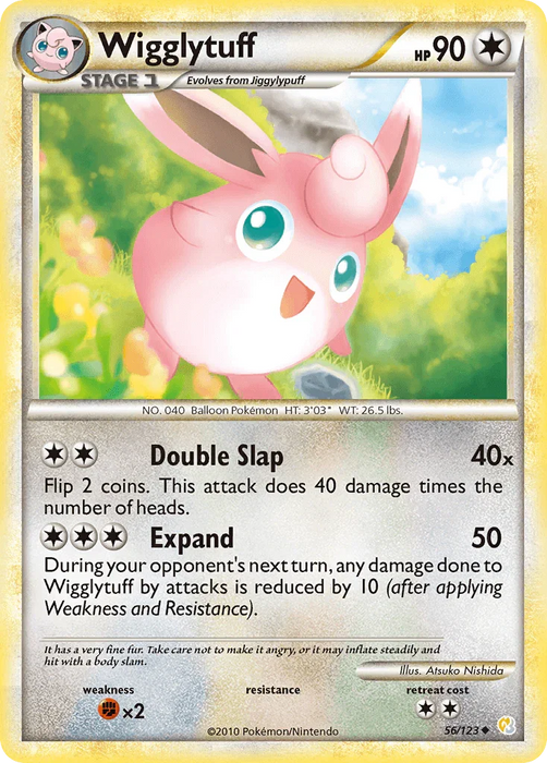 Wigglytuff (56/123) [HeartGold & SoulSilver: Base Set] - for just $0.80! 