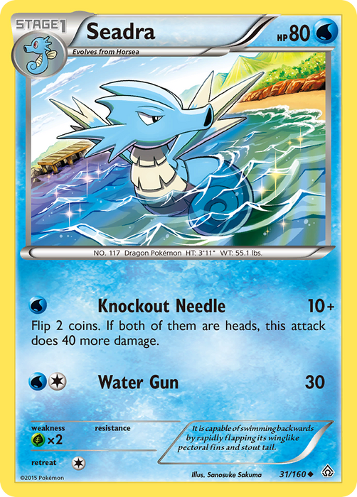 Seadra (31/160) [XY: Primal Clash] - Just $0.10! Shop now at Retro Gaming of Denver