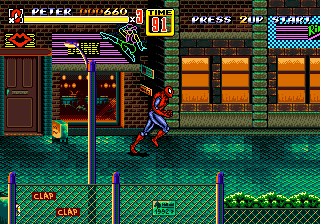 Spider-Man in Streets of Rage 2 Sega Genesis Video Game Cart - for just $19.99! 