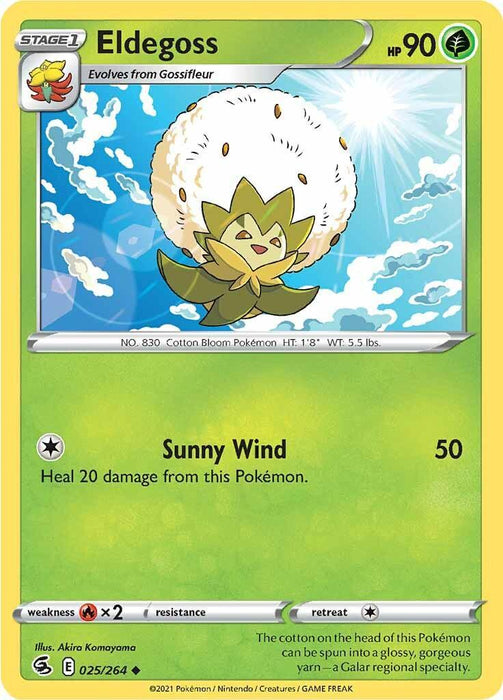 Eldegoss (025/264) [Sword & Shield: Fusion Strike] - for just $0.10! 