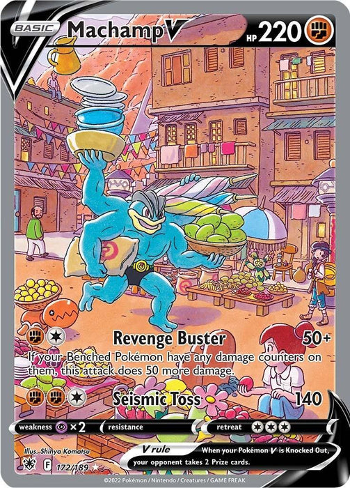 Machamp V (172/189) [Sword & Shield: Astral Radiance] - for just $75.65! 