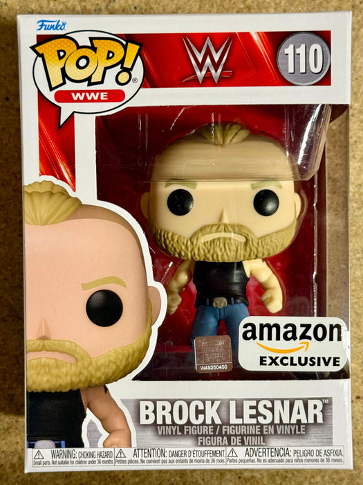 Funko Pop! WWE Brock Lesnar #110 Amazon 2022 Exclusive Suplex City F5 - for just $14.99! 