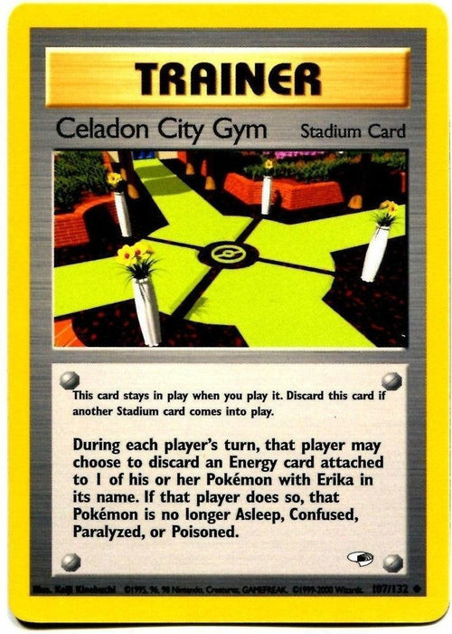 Celadon City Gym (107/132) [Gym Heroes Unlimited] - for just $0.30! 