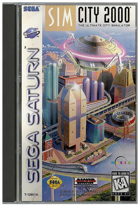 SimCity 2000 – Sega Saturn (SS) - for just $17.99! 