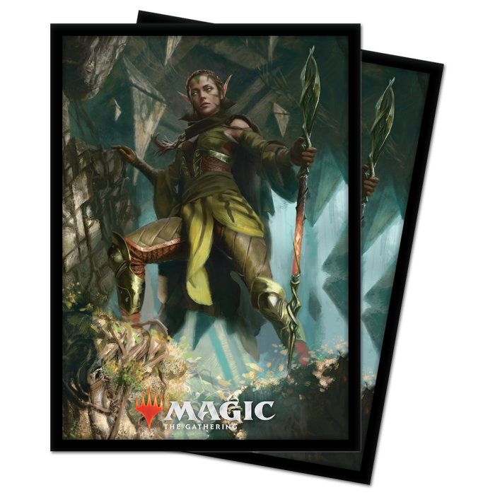 Ultra PRO: Standard 100ct Sleeves - Zendikar Rising (Nissa of Shadowed Boughs) - Just $0! Shop now at Retro Gaming of Denver