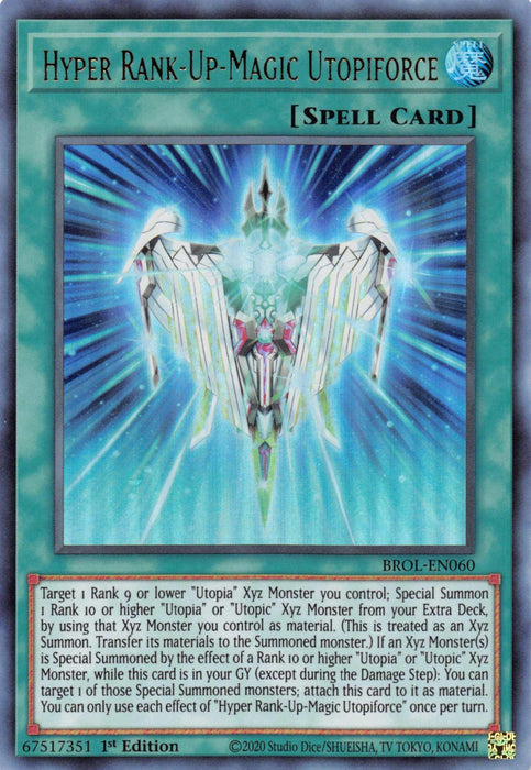 Hyper Rank-Up-Magic Utopiforce [BROL-EN060] Ultra Rare - for just $0.25! 
