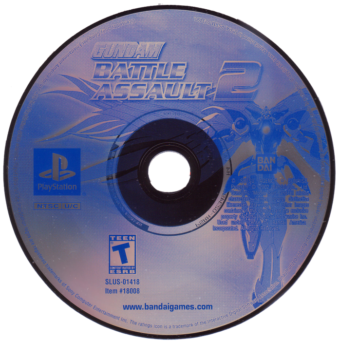 Gundam: Battle Assault 2 – PlayStation 1 (PS1) - for just $20.99! 