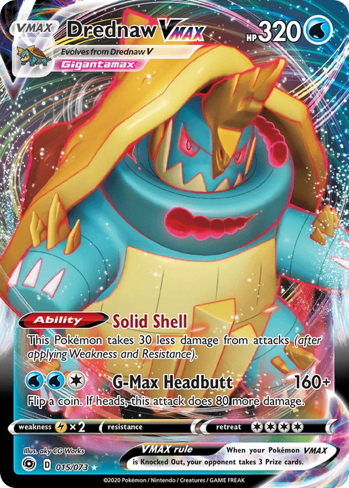 Drednaw VMAX (015/073) [Sword & Shield: Champion's Path] - for just $0.80! 