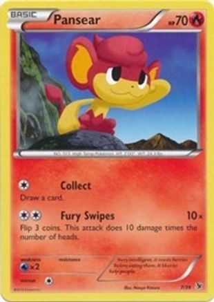Pansear 007/39 - Kalos Starter Set - for just $0.22! 