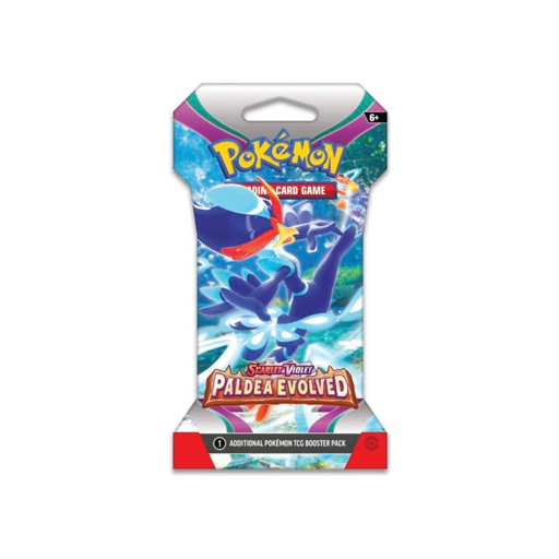 Pokemon Scarlet & Violet Paldea Evolved Sleeved Booster | Quaquaval - Just $9.99! Shop now at Retro Gaming of Denver