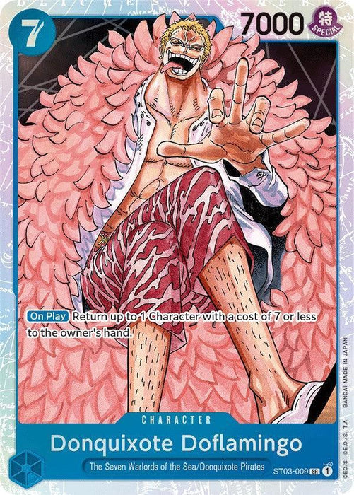 Donquixote Doflamingo [Starter Deck: The Seven Warlords of The Sea] - for just $0.40! 