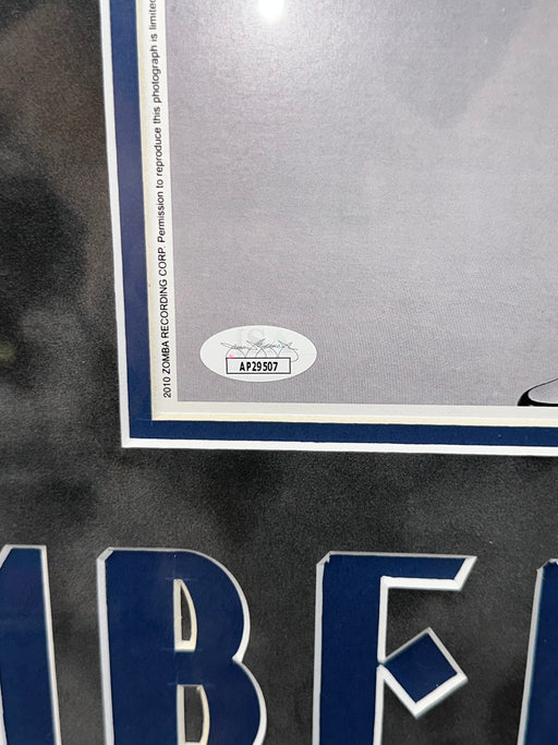 Justin Timberlake Signed & Framed Cardstock Promo 8x10 Photo With JSA COA *NSYNC - for just $600! 