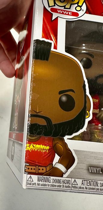 Funko Pop! WWE Mr. T Wearing Hulkamania Tee #80 Wrestling 2020 Wrestlemania I - for just $15! 
