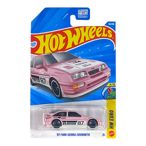 Hot Wheels '87 Ford Sierra Cosworth - HW Euro Series 5/10 - for just $1.99! 