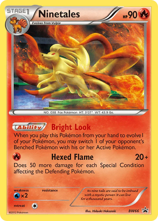 Ninetales (BW66) [Black & White: Black Star Promos] - for just $14.05! 