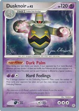 Dusknoir LV.42 (2/130) (Psychic Lock - Jason Klaczynski) [World Championships 2008] - for just $1.50! 