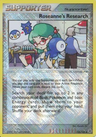 Roseanne's Research (125/132) (League Promos) [Diamond & Pearl: Secret Wonders] - for just $2.25! 