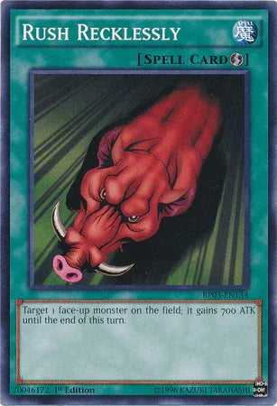 Rush Recklessly [BP03-EN134] Common - for just $0.10! 