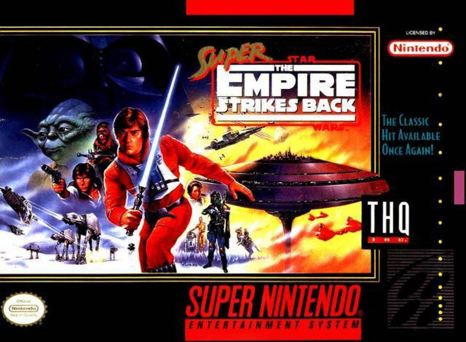 Super Star Wars Empire Strikes Back – Super Nintendo Entertainment System (SNES) - for just $16.99! 