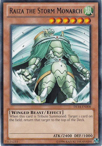 Raiza the Storm Monarch (Blue) [DL14-EN008] Rare - for just $3.55! 