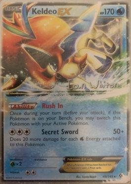Keldeo EX (49/149) (American Gothic - Ian Whiton) [World Championships 2013] - for just $0.80! 