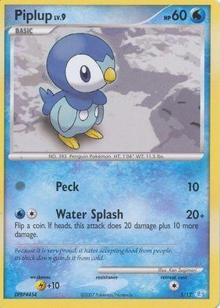 Piplup (5/12) [Diamond & Pearl: Trainer Kit - Manaphy] - for just $0.30! 