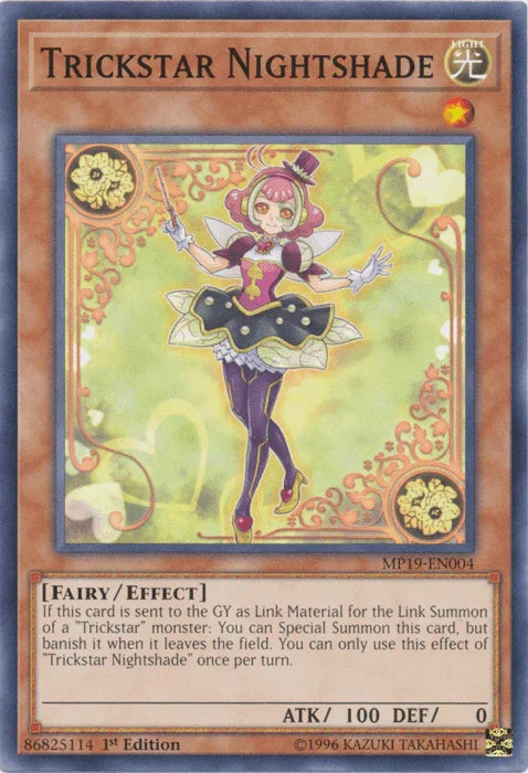 Trickstar Nightshade [MP19-EN004] Common - for just $0.20! 