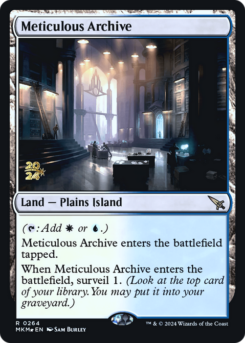Meticulous Archive (PRE-264) - Murders at Karlov Manor Promos Foil - for just $6.61! 
