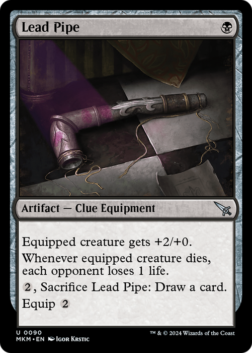 Lead Pipe (MKM-090) - Murders at Karlov Manor - for just $0.01! 