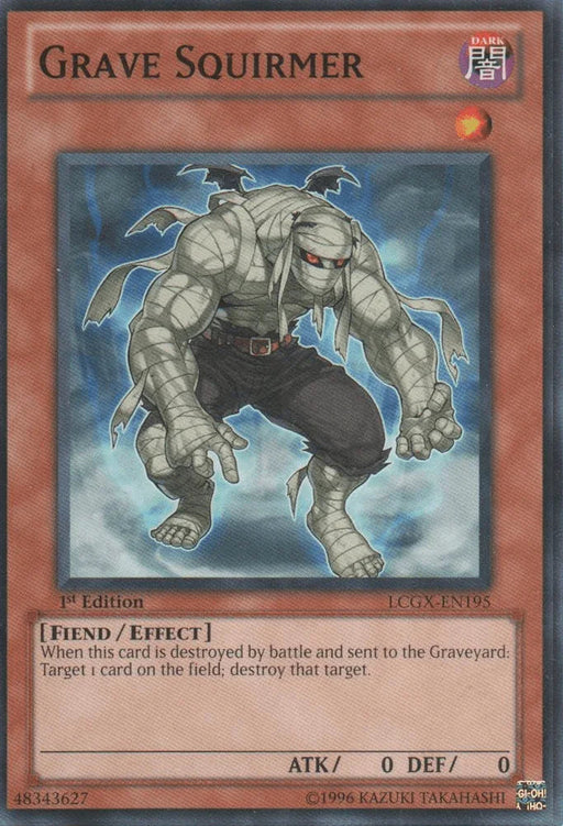 Grave Squirmer [LCGX-EN195] Common - for just $0.10! 