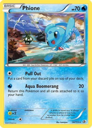 Phione 036/113 - Legendary Treasures - for just $0.48! 