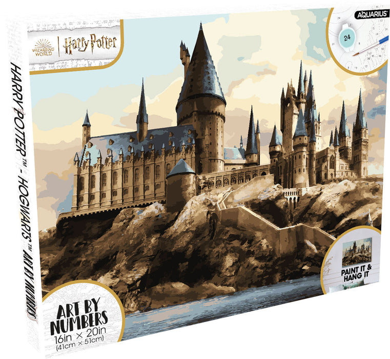 Aquarius Art by Numbers: Harry Potter Hogwarts - for just $24.99! 