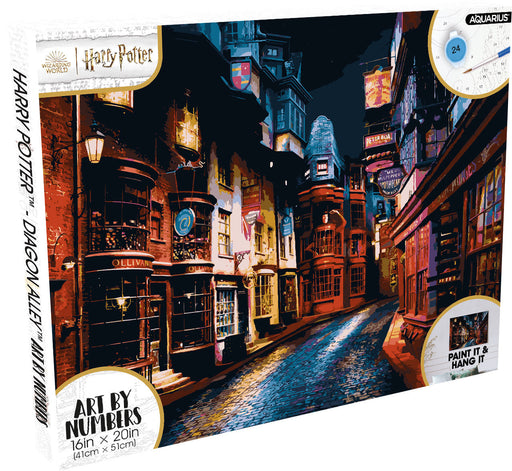 Aquarius Art by Numbers: Harry Potter Diagon Alley - for just $24.99! 