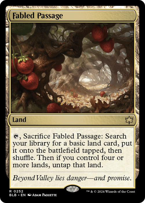 Fabled Passage (BLB-252) - Bloomburrow - for just $0.66! 